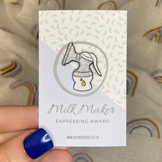 Milk Maker - Expressing Liquid Love® Enamel Pin Award