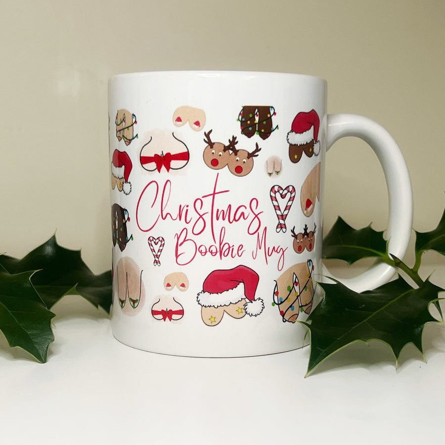 Christmas Boobie Mug - Limited Edition